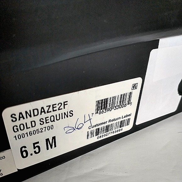 New w/Box INC International Concepts Sandaze 2 Ankle-Tie Sequin Dress Pump 6.5 - Picture 8 of 10